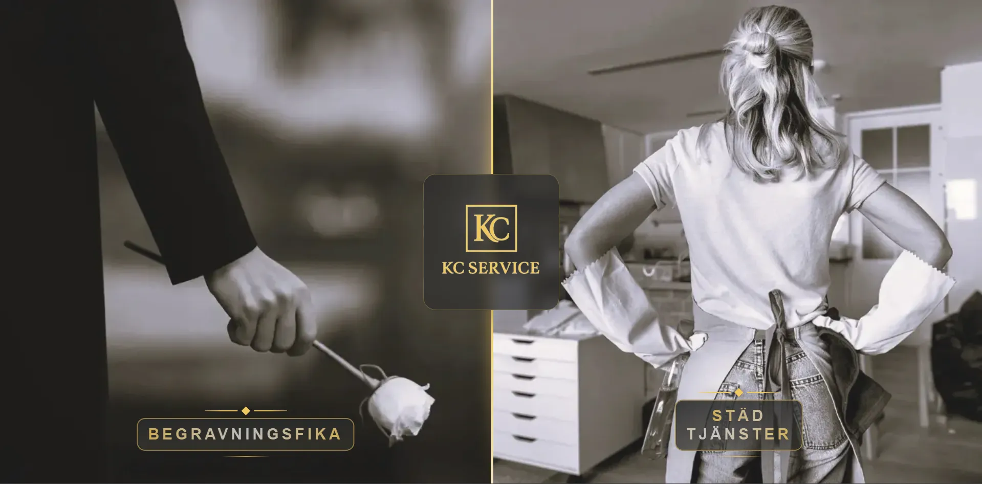 Företagswebbsida till KC Service bild